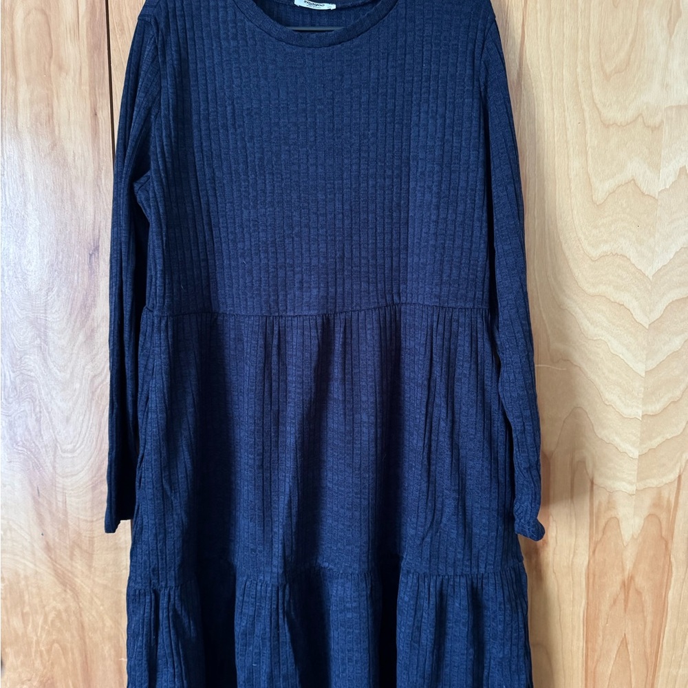 Amazon Women's Long Sleeve Dress - Navy